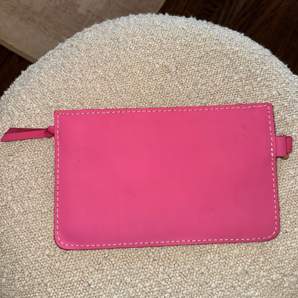 Portland Leather Goods - Pink Leather Wristlet - Picture 2 of 9